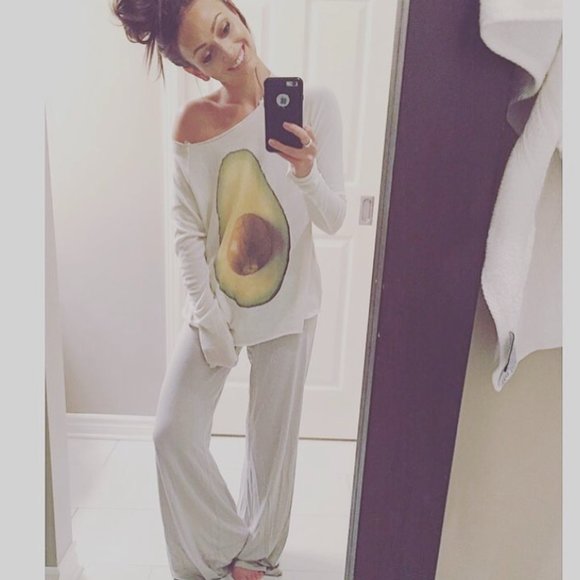 Wildfox Avocado Long Sleeve XS - Picture 1 of 4